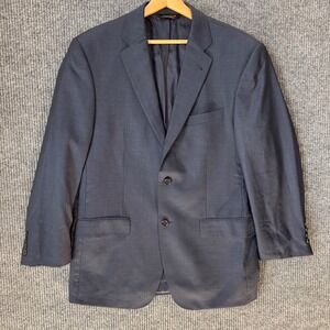 Jos.‎ A. Bank Signature Gold Wool Blazer Two Button Gray Mens Size 40R